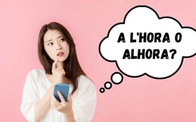 Alhora junt o separat? A l’hora o alhora?