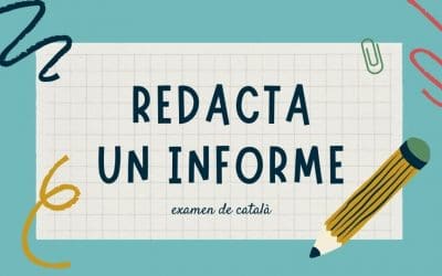 Com s’escriu un informe proposta en català | Examen C2