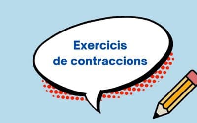 Exercicis de contraccions en català | Amb solucions