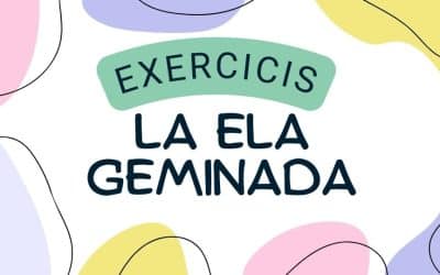 Exercicis de la ela geminada online i en PDF