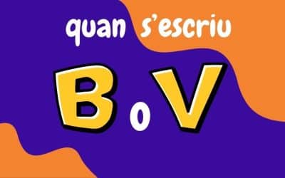 Quan escrivim B o V en català