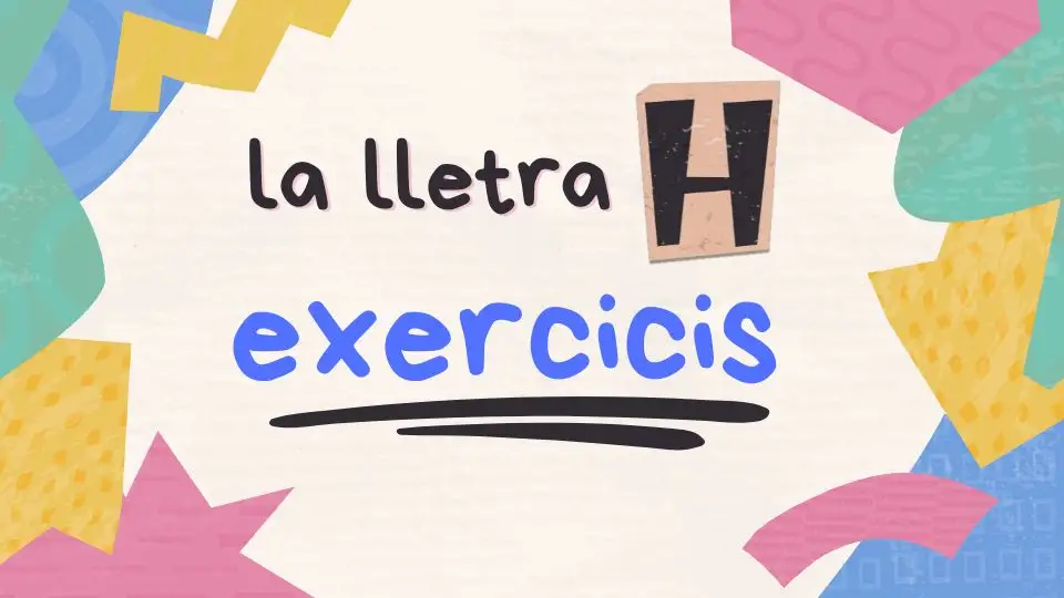 Exercicis lletra hac (H)