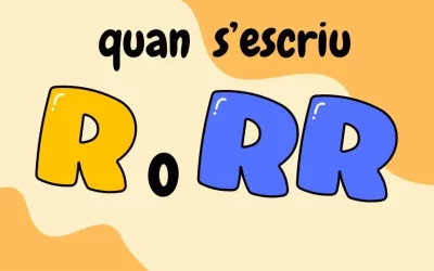 Ús de la r i la rr en català